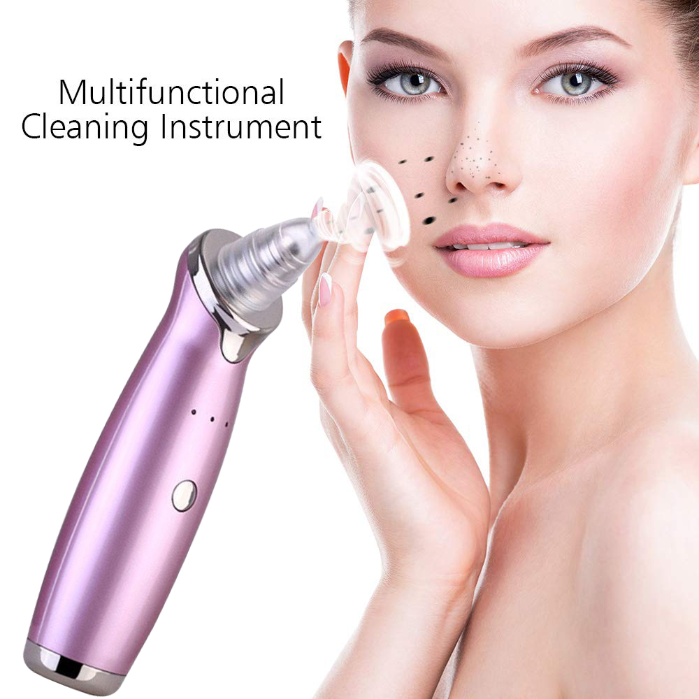 Electric Blackhead Remover with Diamond Dermabrasion and Pore Vacuum Suction