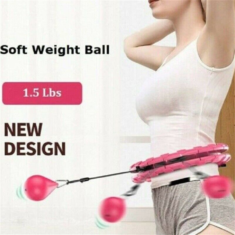 24,36 Knots Weighted Hulahoop Smart Hoola Thin Waist Fitness Weight Loss