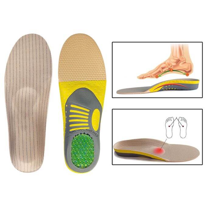 Running insoles for men and women