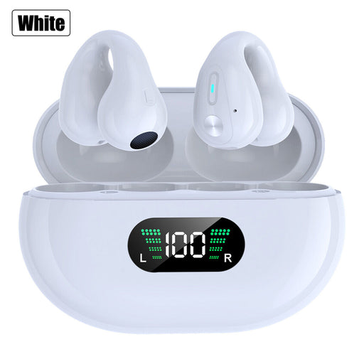 TWS Ear Bone Conduction Earring Type Sports Clip Ear Wireless Bluetooth Earphone - Esellertree