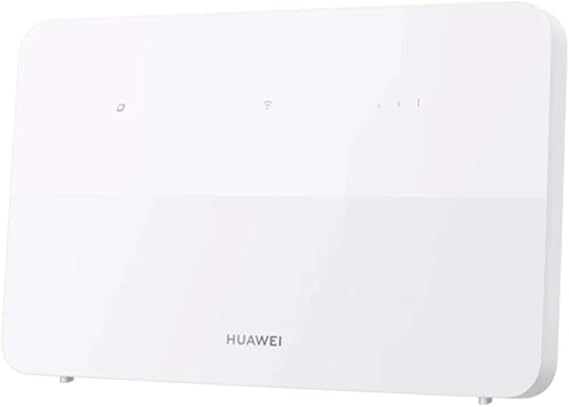 Huawei 4G+ CPE 5 Router, B636, LTE SIM Router, Cat 7+, DL 400Mbps/UL 200Mbps, Wi-Fi 6 AX3000, 4 LAN Ethernet Ports, Viewed Wi-Fi Diagnosis, Industrial Grade Signal Coverage