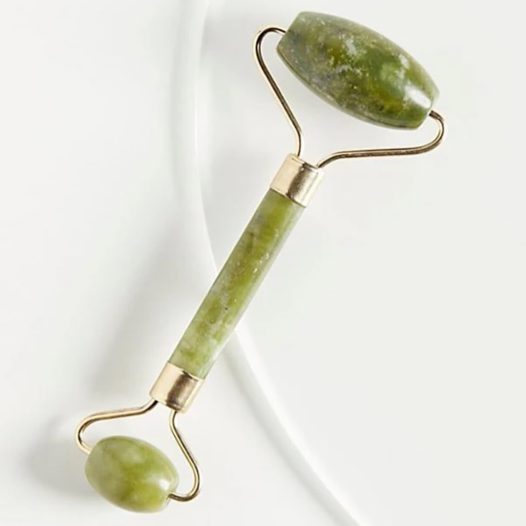New Jade Stone Roller – Face & Neck Massaging Tool