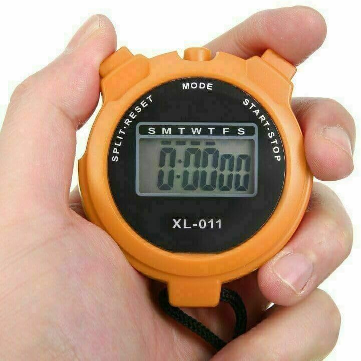 Digital Handheld Sports Stopwatch Timer with Alarm & Counter – Accurate, Durable, and Easy-to-Use (UK Seller)