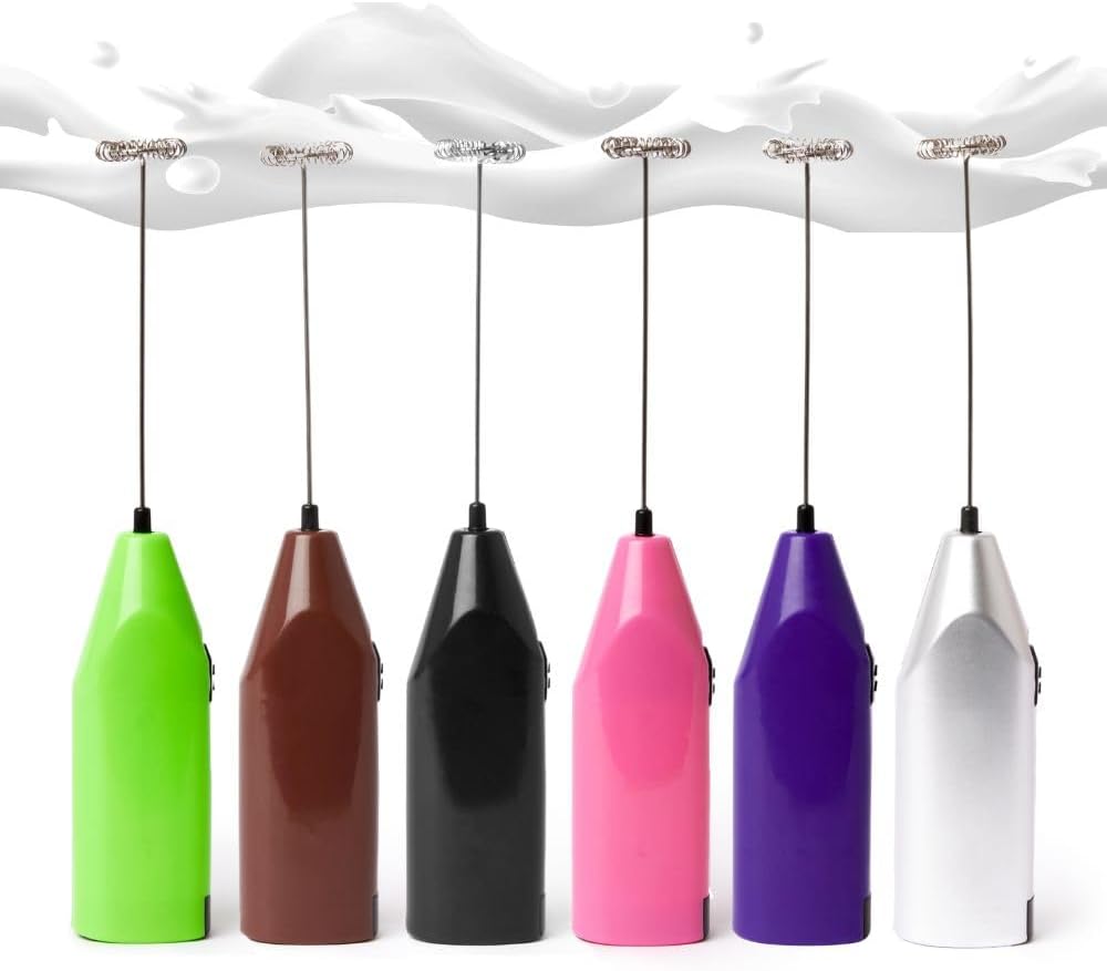 Mini Milk Frother Electric Egg Beater Hand Shake Whisk Mixer – Your Essential Coffee Tool for Creamy Froth