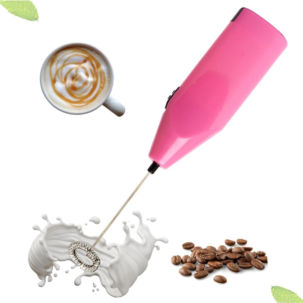 Mini Milk Frother Electric Egg Beater Hand Shake Whisk Mixer – Your Essential Coffee Tool for Creamy Froth