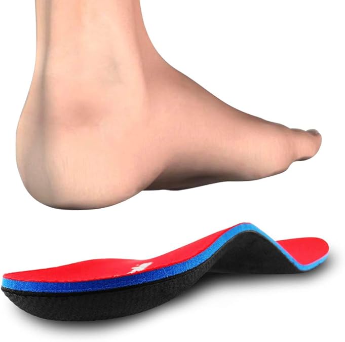 Orthotic Insoles for Arch Support Plantar Fasciitis Flat Feet Back Heel Pain