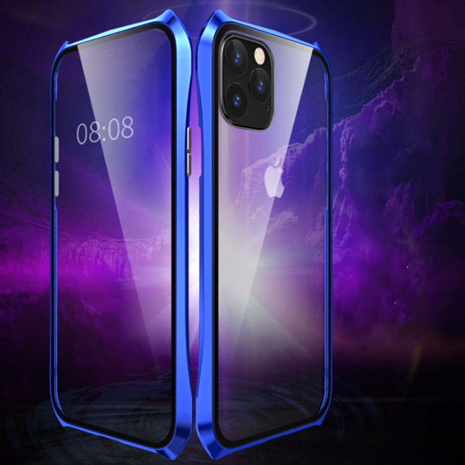 360°FRONT + BACK GLASS Magnetic Phone Case iPhone - Esellertree