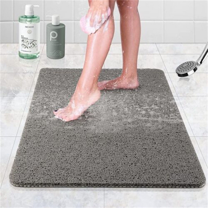 Shower Mat for Inside Shower Silk Circle Bathmat Nonslip