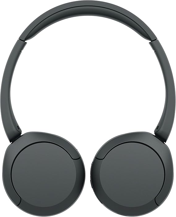 Sony WH-CH520 Wireless Bluetooth Headphones - up to 50 Hours Battery Life with Quick Charge, On-ear style - Black