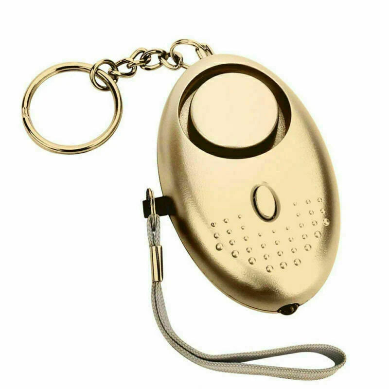 Police Keyring Personal Alarm – 140 dB Panic Siren with Torch (Secured by Design, UK Approved)