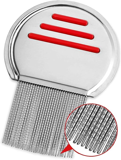 Nitty Gritty Lice nit Comb Head Lice Treatment Stainless Steel Metal Comb