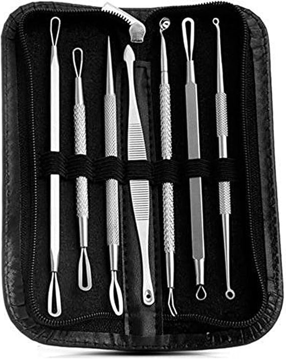 PIMPLE POPPER TOOL BLACKHEAD REMOVER KIT SPOT ACNE COMEDONE EXTRACTOR COMEDON