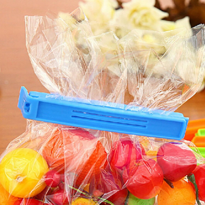 10 x Food Bag Storage Clips Freezer Fridge Sealing - Esellertree