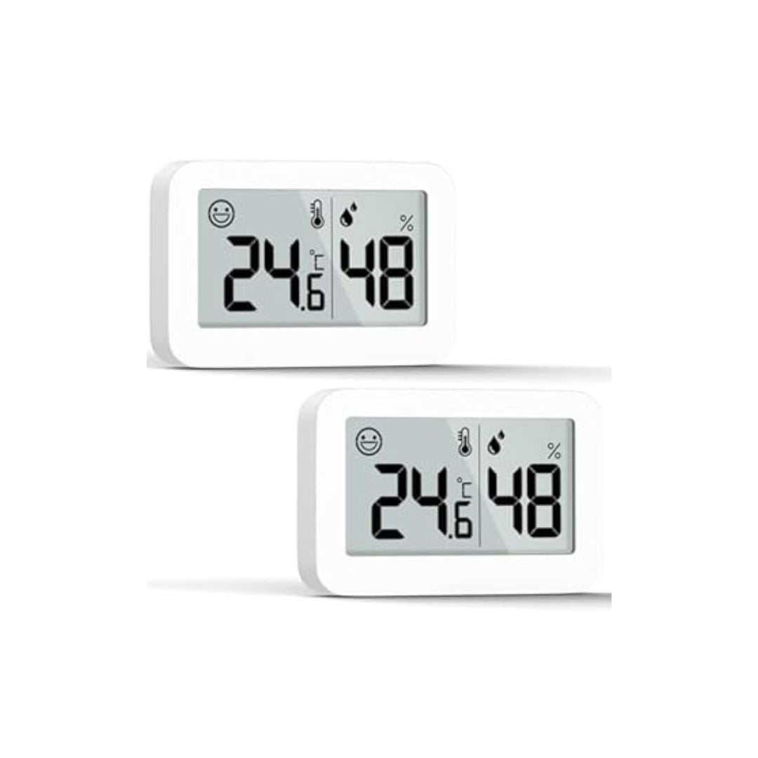 Digital Temperature Humidity Meter Sensor Thermometer Gauge LCD Hygrometer Room