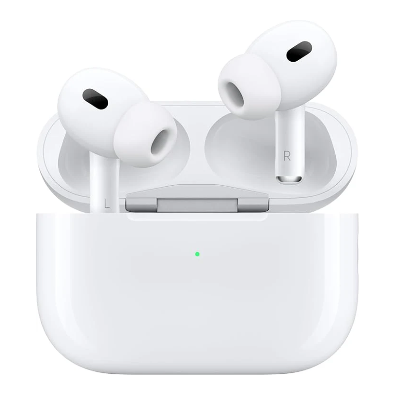 Apple AirPods Pro 2 Wireless Earbuds, Bluetooth Headphones, Active Noise Cancellation, Transparency, Personalised Spatial Audio, High Fidelity Sound, H2 Chip, USB C Charging