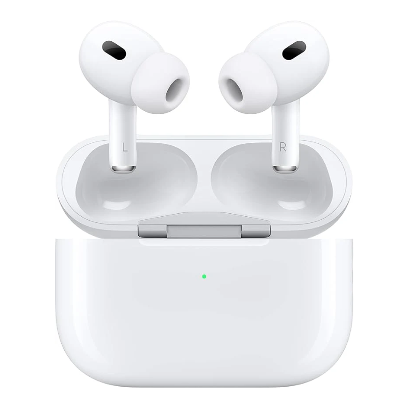 Apple AirPods Pro 2 Wireless Earbuds, Bluetooth Headphones, Active Noise Cancellation, Transparency, Personalised Spatial Audio, High Fidelity Sound, H2 Chip, USB C Charging