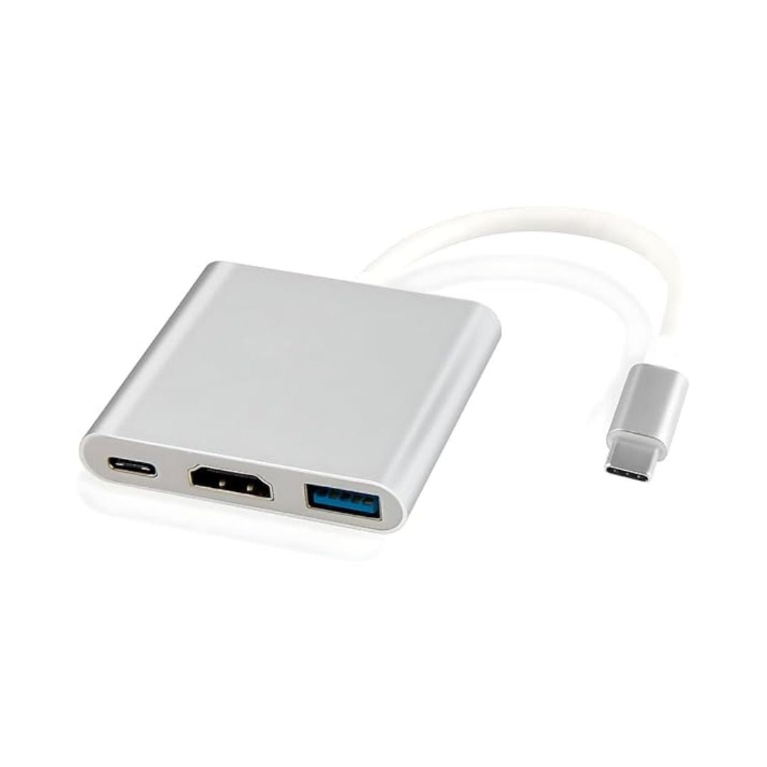 3 in1 Type C to USB-C 4K HDMI USB 3.0 Hub