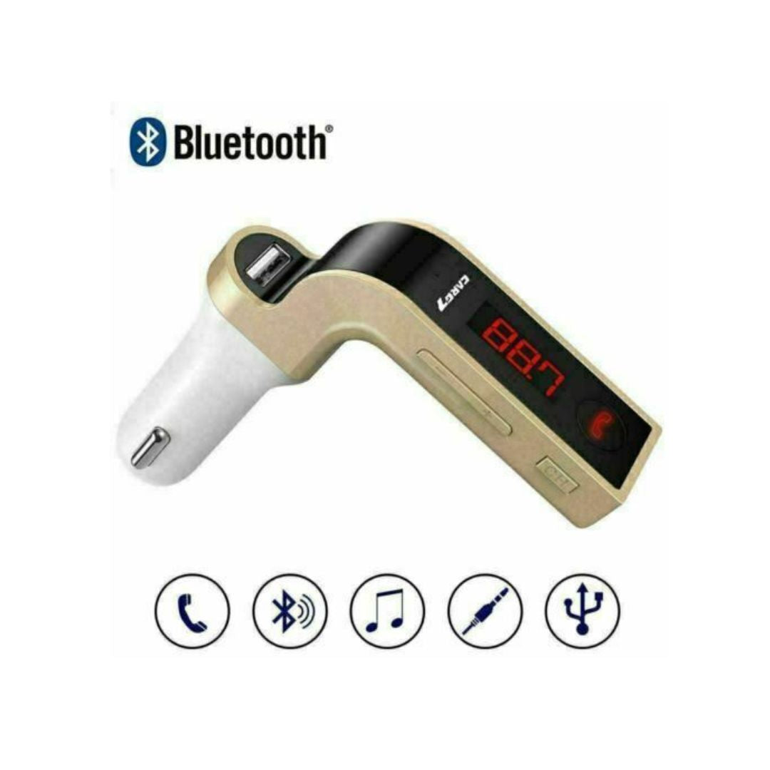 Wireless Car MP3 Bluetooth FM Transmitter Radio Music Player LCD USB Charger Kit