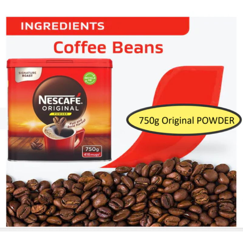 Nescafe Original Coffee Powder Tin 750g