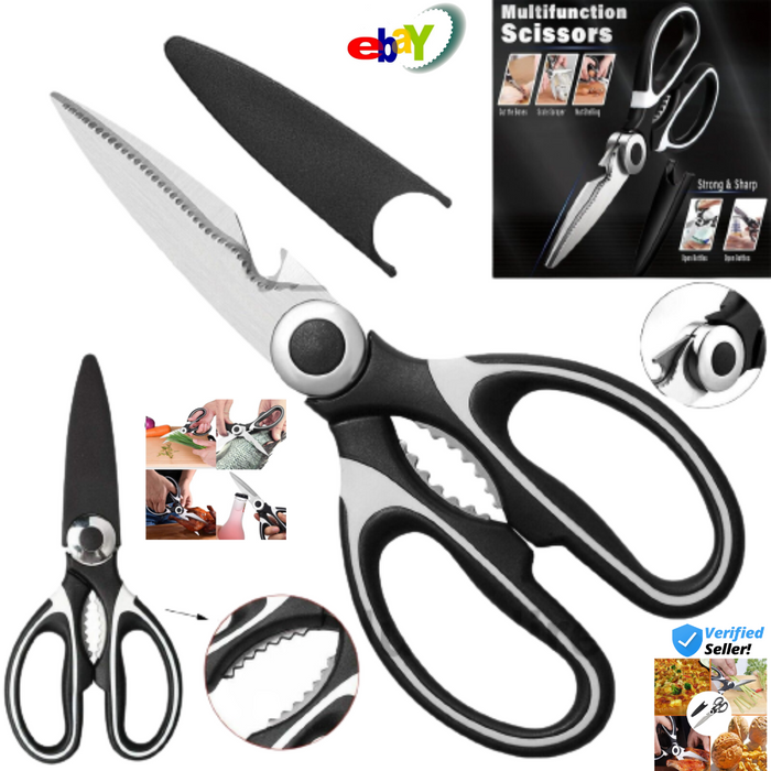 Kitchen Scissors Shears Multi-Purpose Stainless Steel Chicken Bone - Esellertree