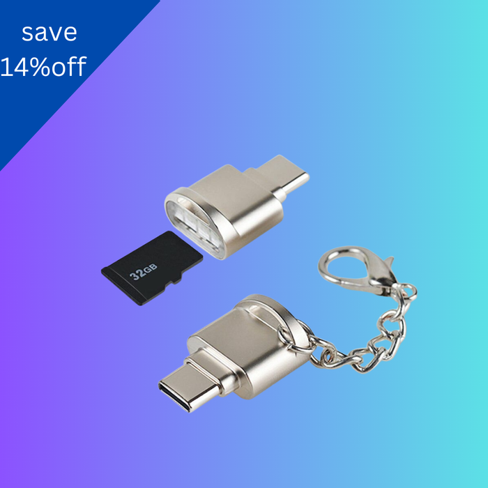 SD Card Reader USB-C to Micro SD