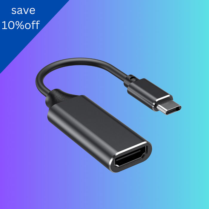 Type C to HDMI Cable Converter