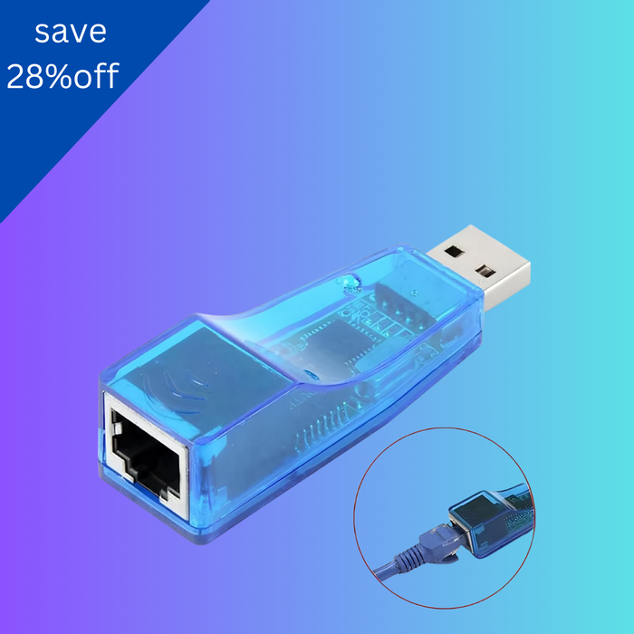 USB 2.0 To LAN RJ45 Ethernet Network Card Adapter