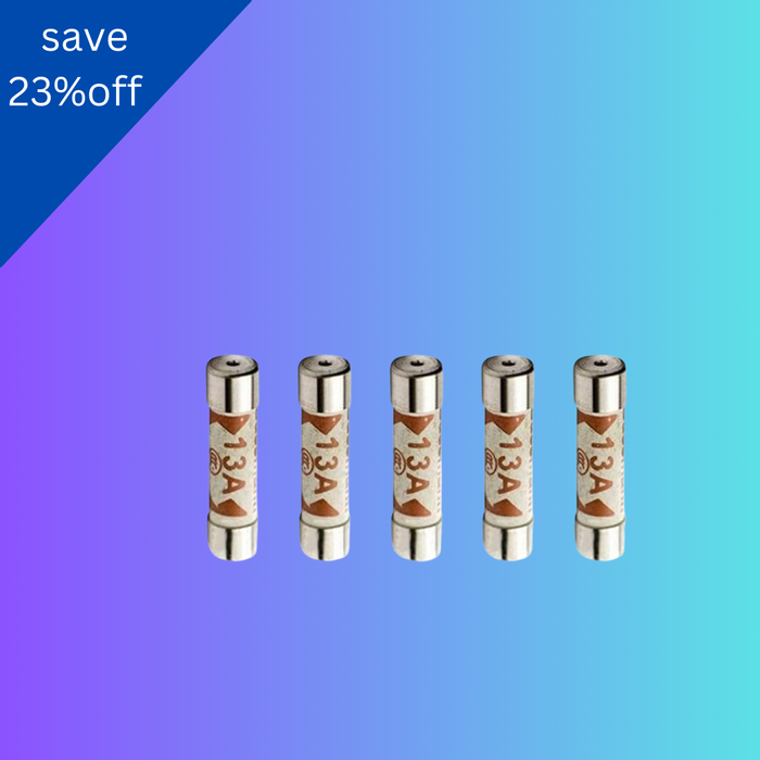 13A Electrical Fuses Domestic Mains Plug Ceramic Fuses