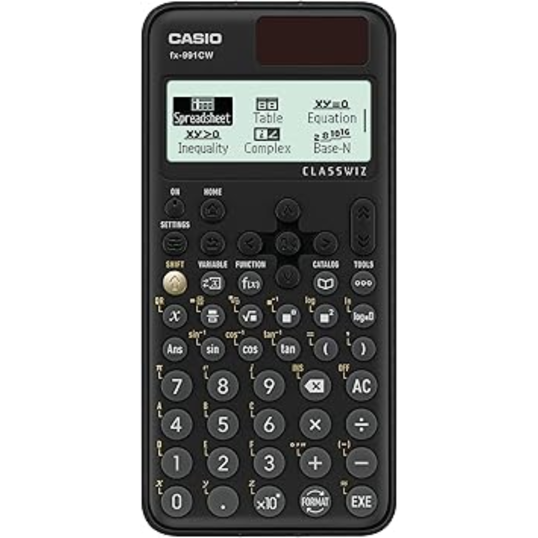 Casio Classwiz Advanced Scientific Calculator Dual Powered FX-991CW-W-UT