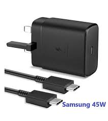 Samsung Galaxy 45W Super Fast Charger 2.0 with USB-C to C Data Cable