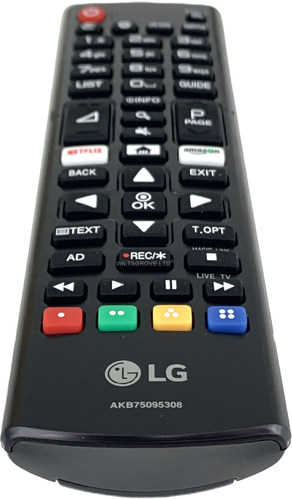 LG TV Remote Control New Remote Control LG AKB75095308 For Remote Control Various LG Ultra HD TVs with Netflix Amazon buttons- No Configuration LG TV Remote Control Universal TV Remote