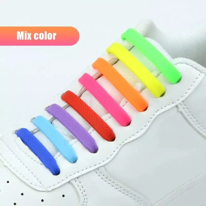 Elastic No Tie Shoe Laces – Hassle-Free, Comfortable & Colourful Footwear Upgrade 👟✨