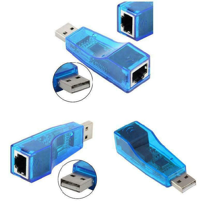 Ethernet RJ45 Connector To USB - Esellertree