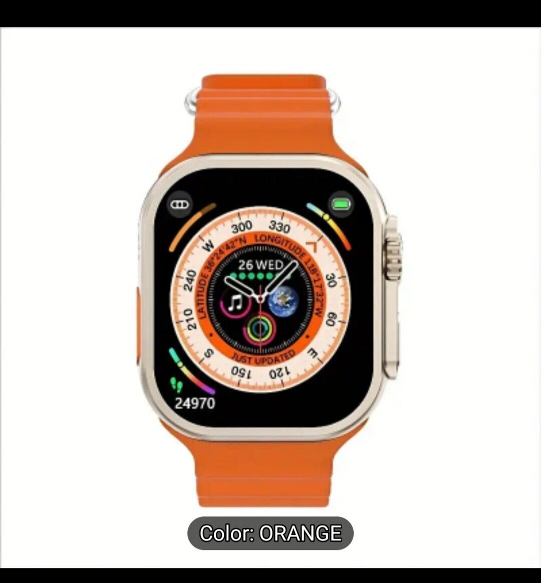 s8 ultra Max Titanium Case Smart Watch – Esellertree