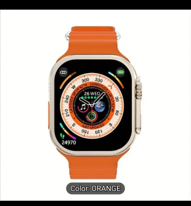 s8 ultra Max Titanium Case Smart Watch