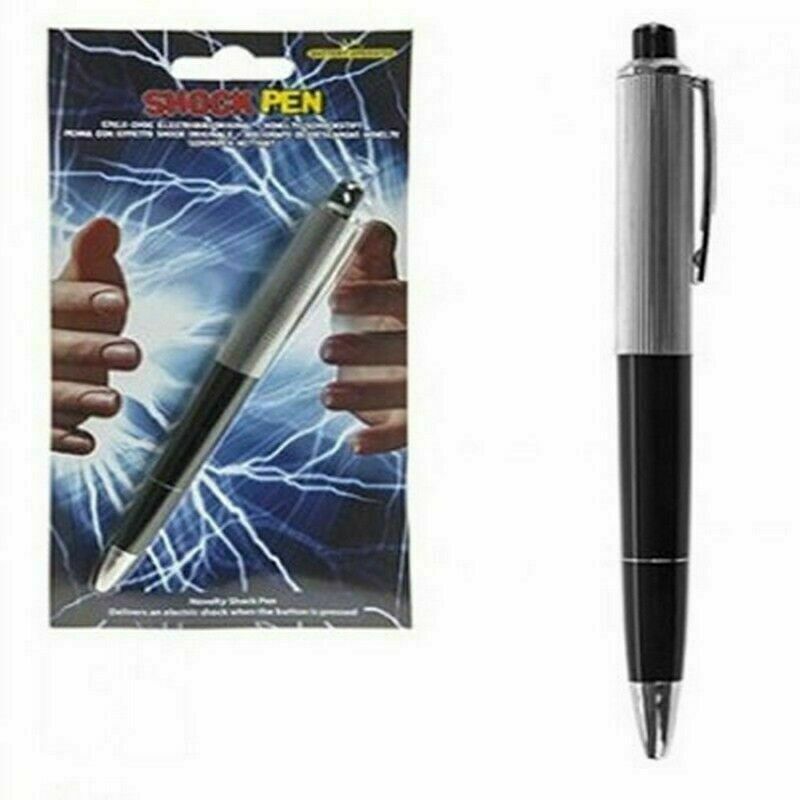 Electric Shock Pen – Funny Prank Gag Toy for April Fools, Office & Fri ...