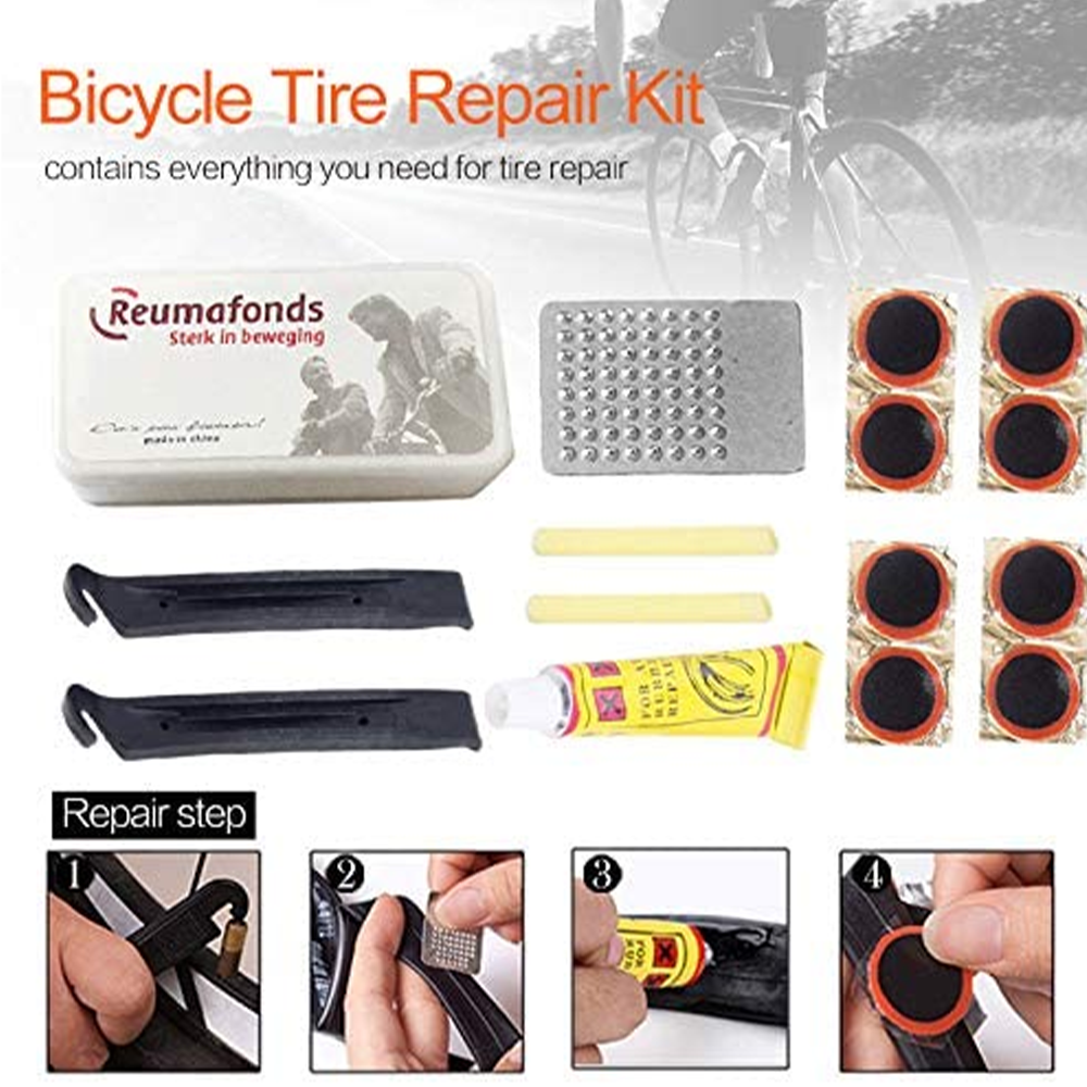 Bicycle Bike Puncture Tool Kit - Esellertree