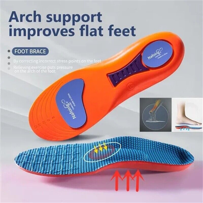 Orthotic Insoles Arch Support Flatfoot Running - Esellertree