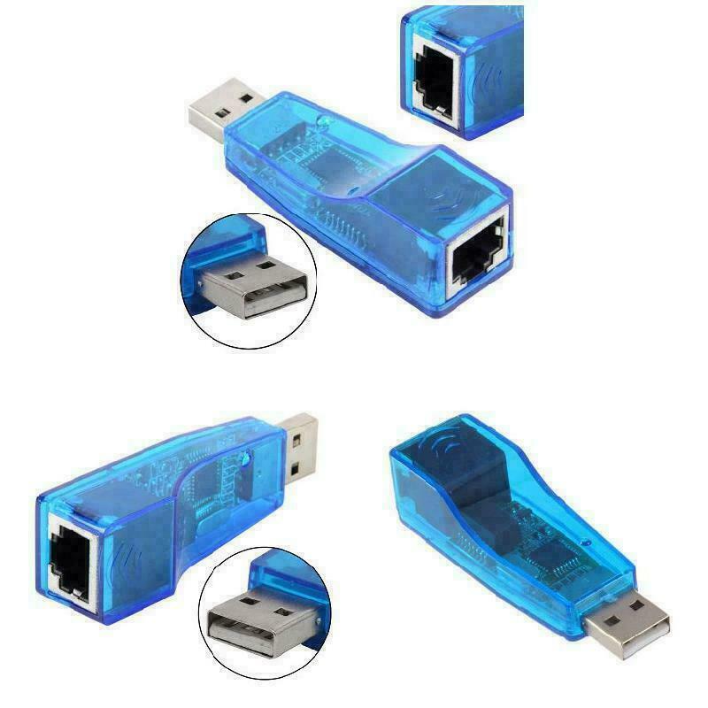 USB 2.0 To LAN RJ45 Ethernet Network Card Adapter - Esellertree