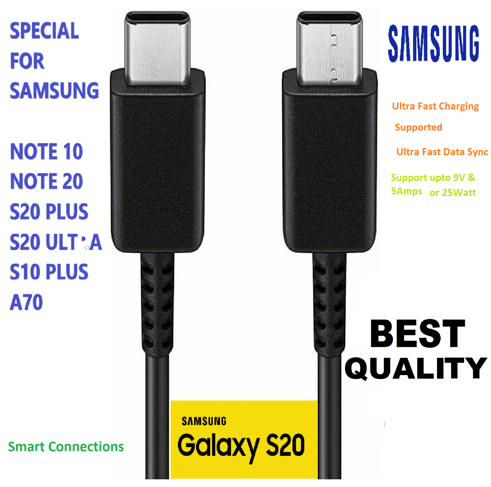 SUPER FAST CHARGER CABLE USB TYPE C - Esellertree