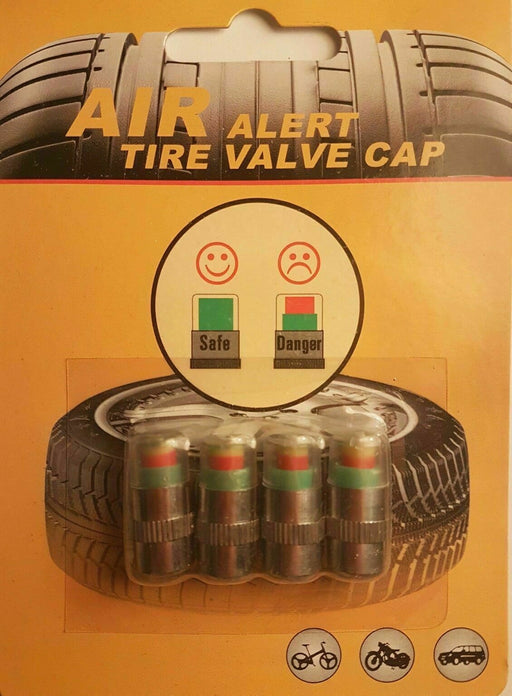 4xTyre Valve Caps Wheel Pressure 30-32-36 - Esellertree