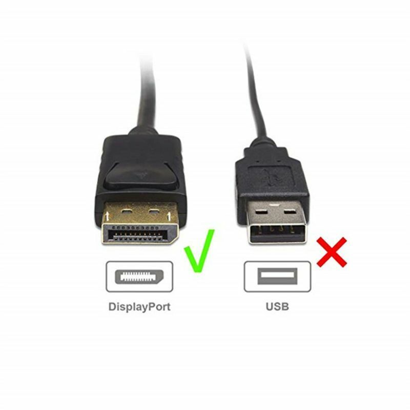 4K Display Port DP To HDMI Female Cable - Esellertree