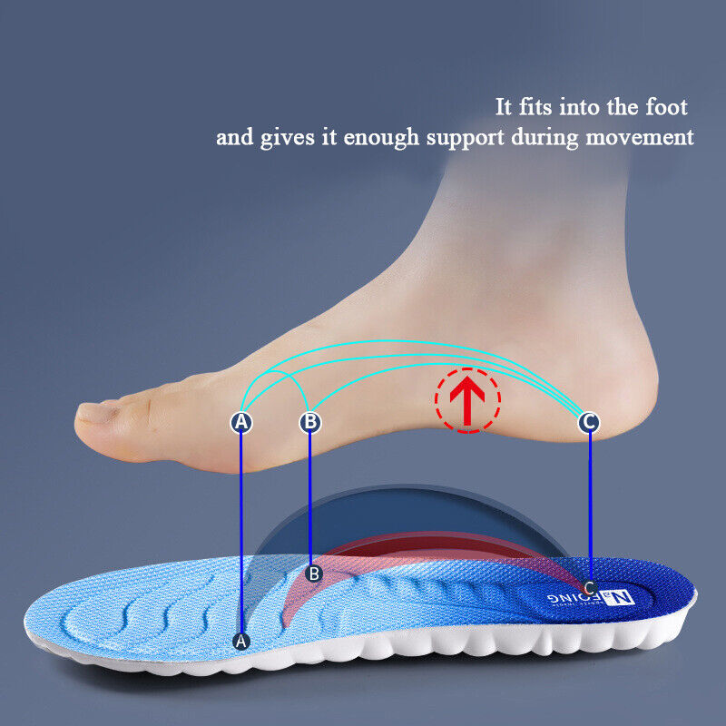 CLOUD TECHNOLOGY Insoles Hiking Trainer Inner Soles - Esellertree