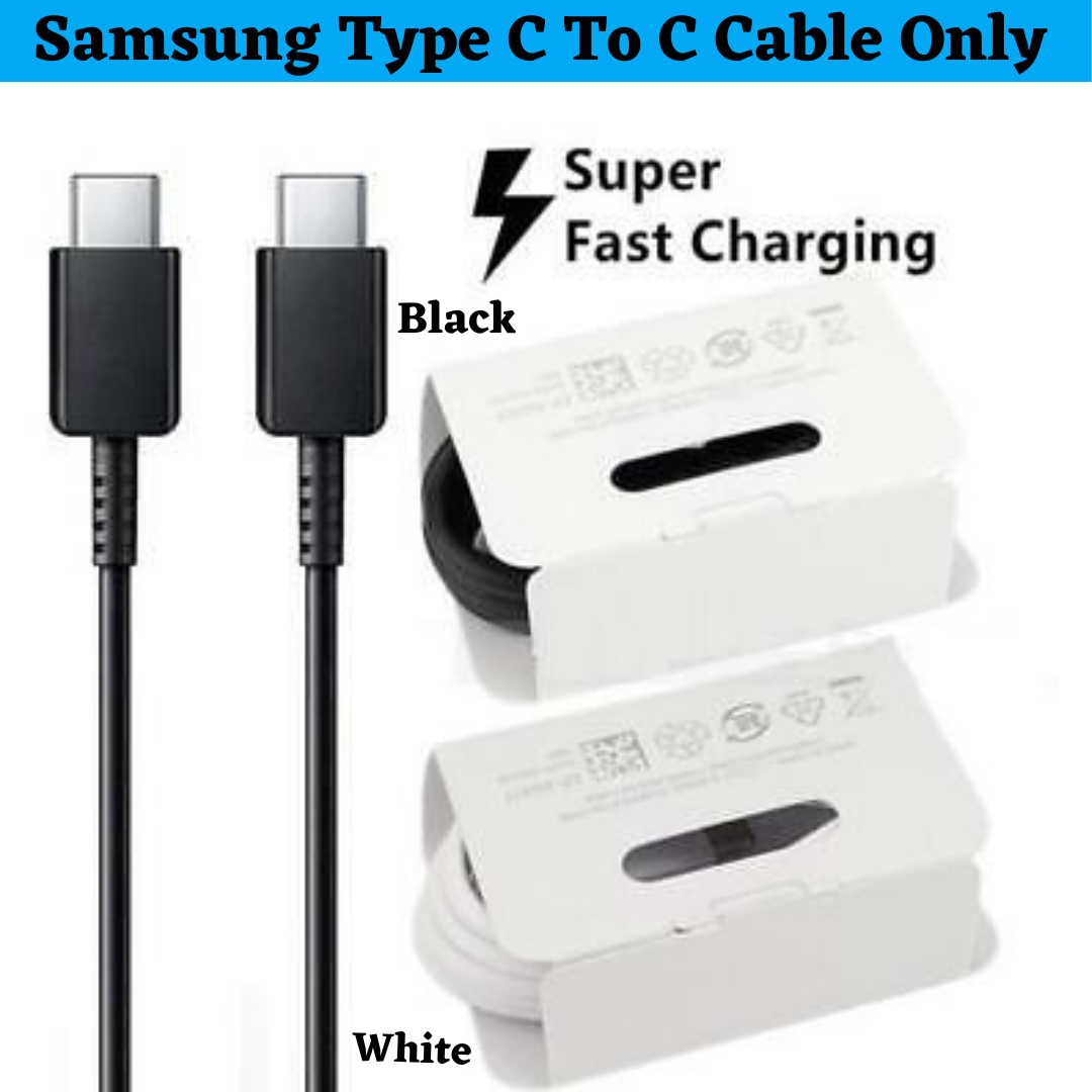 Samsung 25W Super Fast Charger & Cable - Esellertree