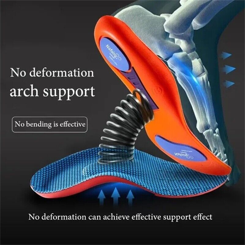 Orthotic Insoles for Arch Support – Norelie Comfy Insoles for Flat Fee ...