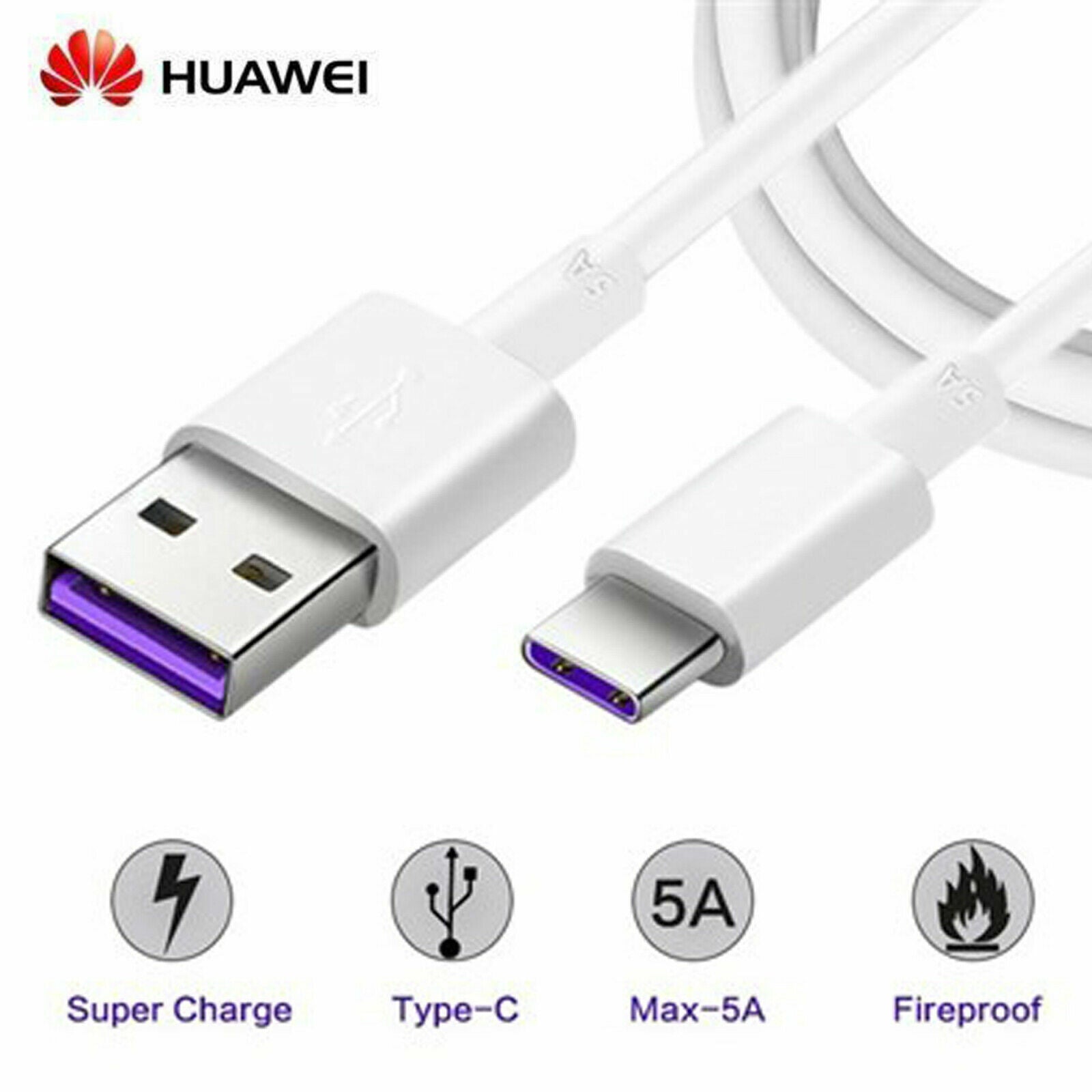 Genuine Huawei Super Mains Charger Plug USB - Esellertree