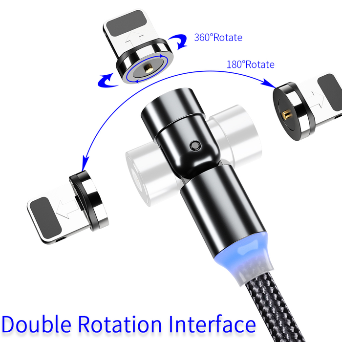 3 In 1 Micro USB Magnetic Charging Cable - Esellertree