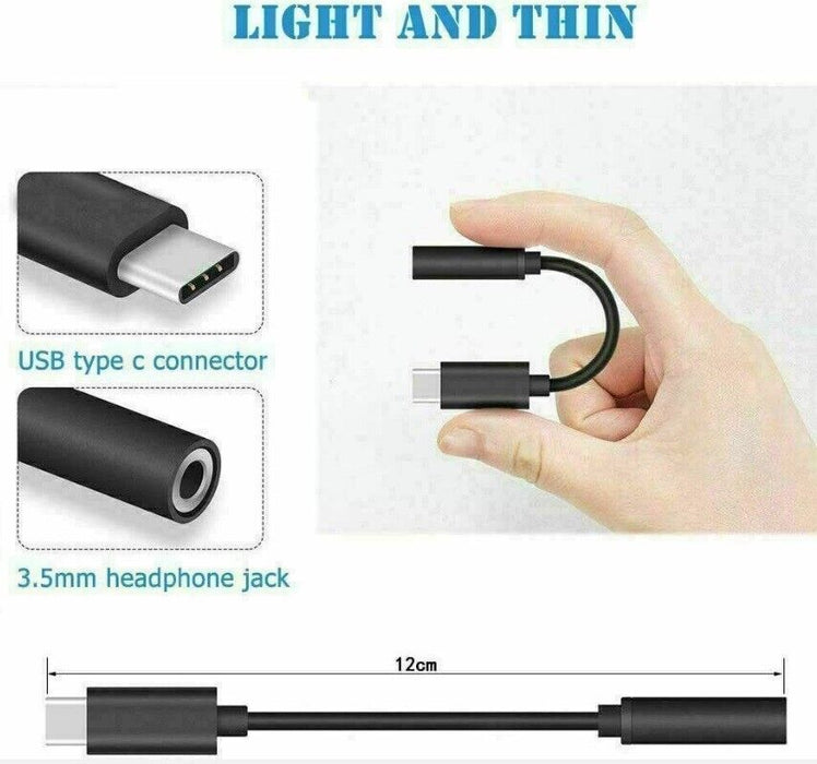 USB C to 3.5mm AUX Audio Adapter