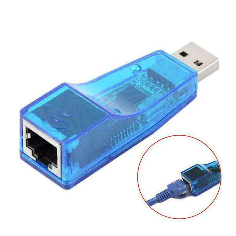 USB 2.0 To LAN RJ45 Ethernet Network Card Adapter - Esellertree