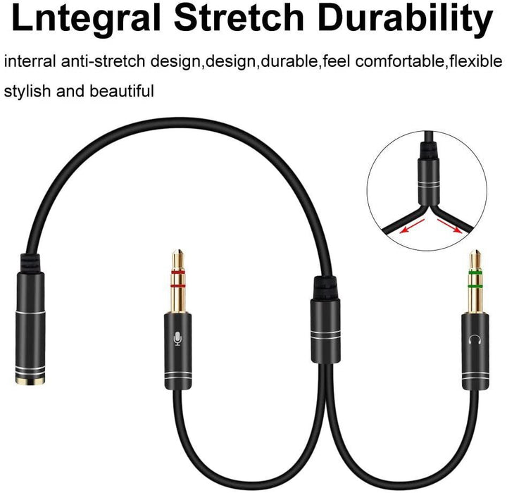 3.5mm Headset Adapter Splitter - Esellertree